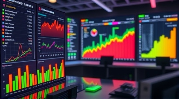 real-time ranking metrics, immediate feedback, optimizing performance, photorealistic, vibrant workspace, highly detailed, live data stream, precise imagery, vivid colors, natural light, shot with a 50mm lens.